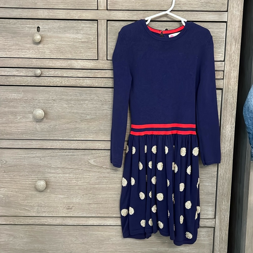 Mini Biden Size 7-8Y Navy/Red/Gold